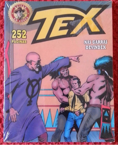 Revista Tex Nº 22. Nas Garras Devindex - Edição Em Cores
