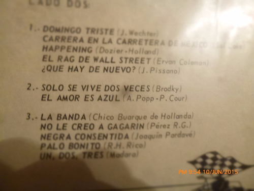 Vinilo Lp De Don Mateo Y Su Chingana - Trasnochando(u328
