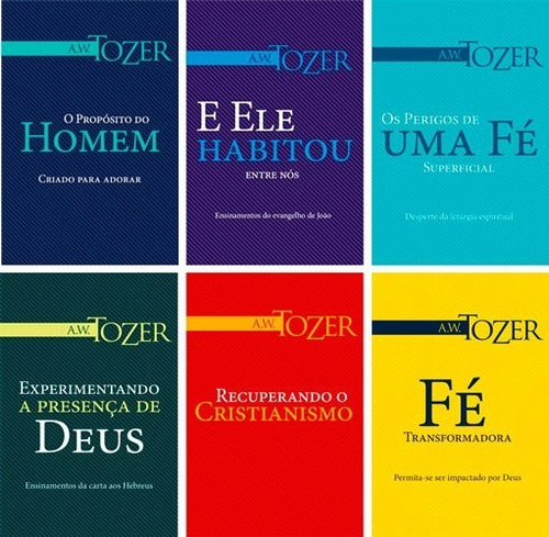 Coleção  A. W. Tozer  06 Livros