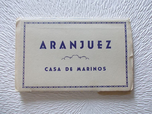 2932- Album 10 Postales Aranjuez Casa De Marinos, Madrid