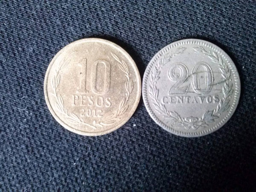 Moneda Perú 10 Centavos Níquel 1935 (c5)