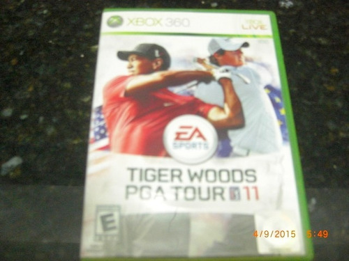 Tiger Woods Pga Tour 11 Xbox 360 Original Y Poco Usado