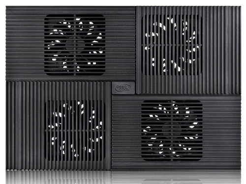 Base Notebook Deepcool X8 Aluminio 17 Cuatro Coolers 100mm
