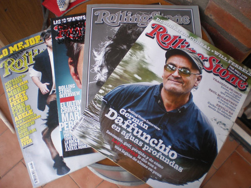 Rollingstone Revista Lote De Cuatro Revistas