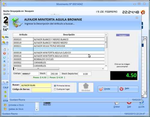 Imagen 3 de 10 de Simple Kioscos El Programa Más Vendido De Ventas,stock Caja