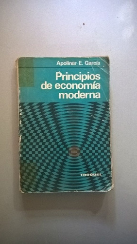 Principios De Economía Moderna - García