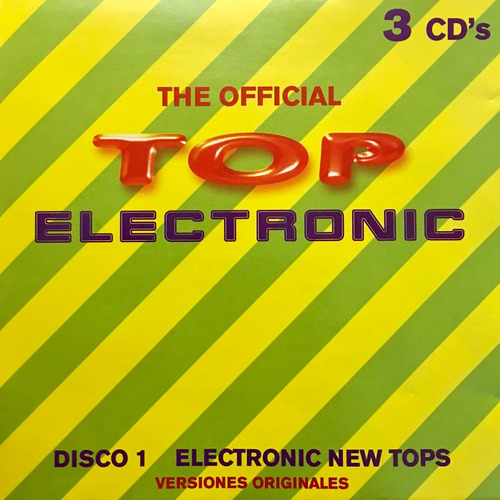 Cd Top Electronic The Official Disco 1 Electronic New Tops