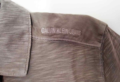 Chomba De Hombre Calvin Klein Con Cuello Original