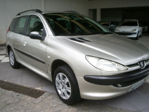 Peugeot 206 Sw 1.4 Presence Flex 2006 Prata