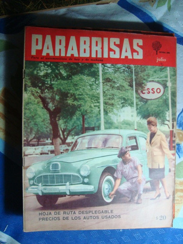 Parabrisas 9 7/61 Peugeot 403 Consul 315 Citroen Ami-6