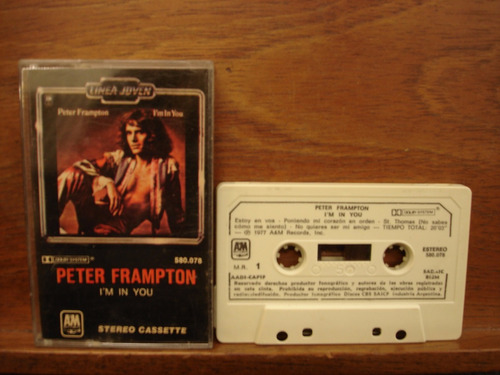 Peter Frampton  I'm In You Cassette