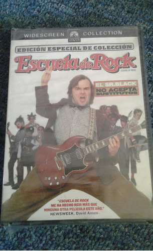 Escuela Del Rock Dvd Nuevo Sellado Con Extras