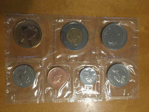 Can-s06 Set 7 Monedas Canada 1999 Prooflike Ayff (Usado)