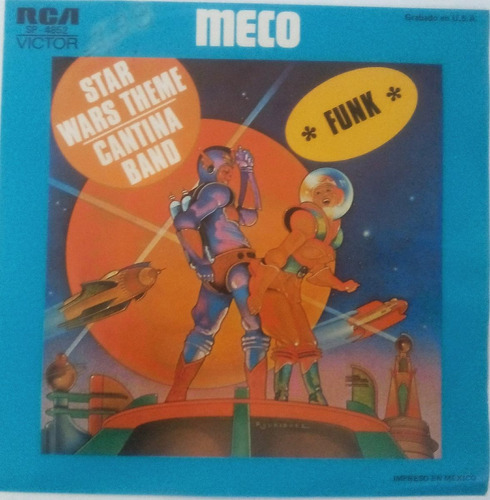 Star Wars Theme/ Cantina Band. Meco. (1977). Single De 45rpm