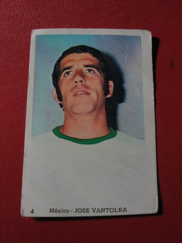 Figuritas Chapitas 1970 Mexico Vantolra Nº4