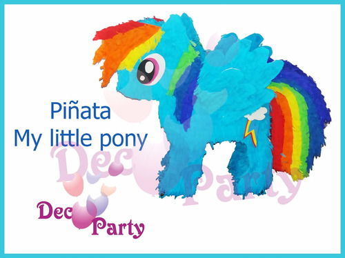 Piñata My Little Pony. Rainbow Dash