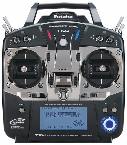 Radio Futaba 10j 2.4ghz S/fhss System W/r3008sb Aero Rc