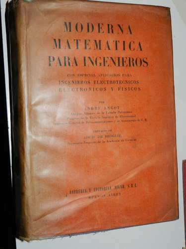 Moderna Matematica Para Ingenieros - Andre Angot - Nigar