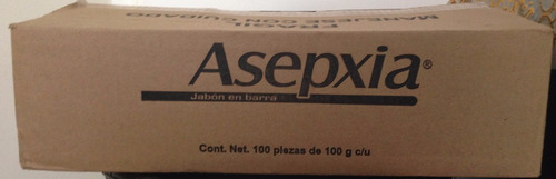 Asepxia Jabón Caja Con 100 Piezas