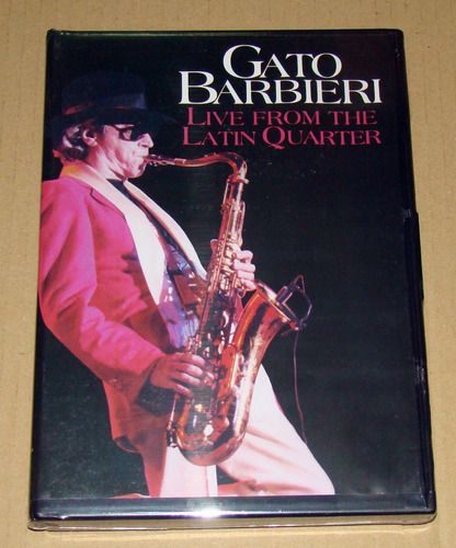 Gato Barbieri Live From The Latin Quarter Dvd Sellado  Kktus