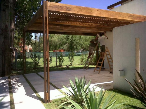 Cerramientos Colocacion Pergolas Quinchos Colocado Terminado