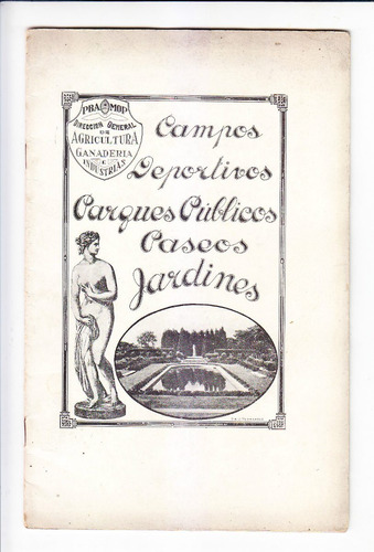 Proyecto De Parques 1931 Balcarce Bragado Carhue Puan ~