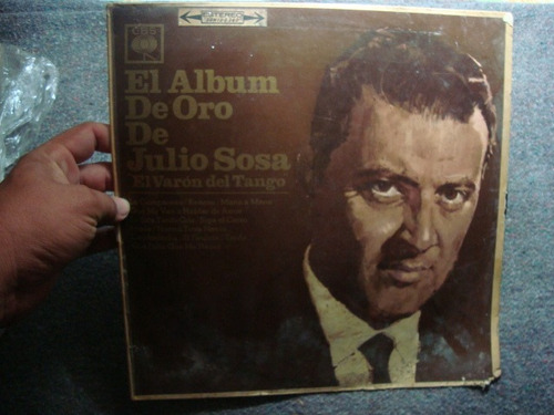 Julio Sosa Album De Oro Tango Disco Vinilo