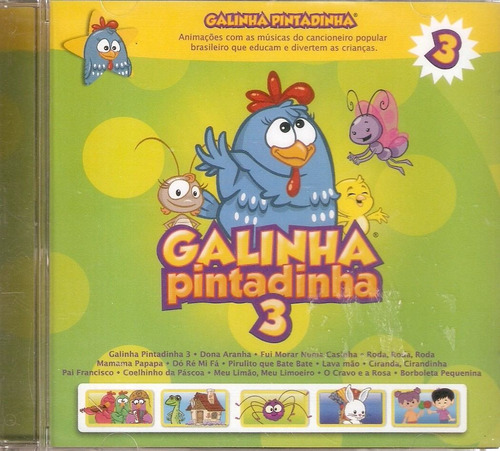 Cd Galinha Pintadinha - Vol. 3 