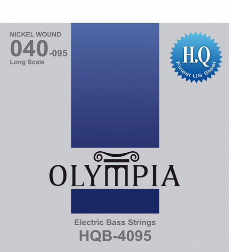 Encordado Olympia Para Bajo Eléctrico 4c. 045-105 Hqb45105