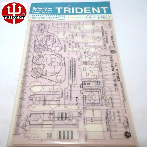 Gabarito Trident - Eletro Eletrônica  Mod E 29a - E 29b