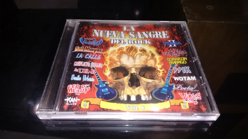 Cd Rock Mexicano La Nueva Sangre Del Rock Vol 1 Formato Cd