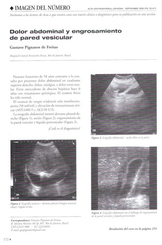 Gastroenterologia - Acta Gastroenterologica Latinoamericana
