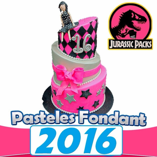 Mega Pack Como Hacer Pasteles De Fondant, Decorados Faciles