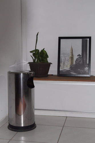 Lixeira Cesto 20 Litros Inox Balde De Lixo Com Tampa