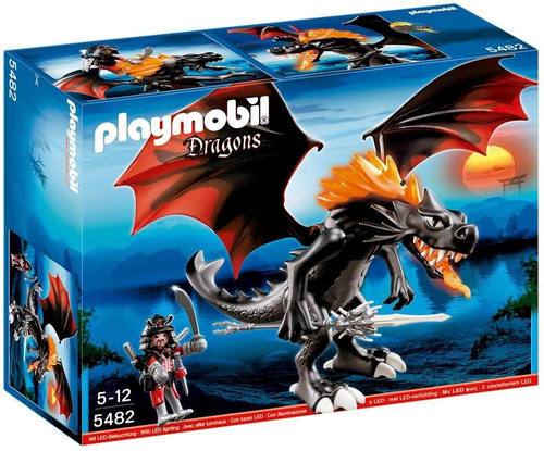 Todobloques Playmobil 5482 Fighting Dragon With Led-fire!!