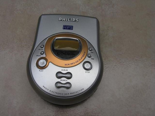 Psicodelia: Philips Mini Discman Mp3 Plomo Funciona Dly