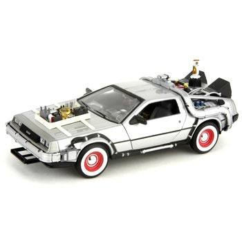 Delorean Back To The Future 3 Time Machine Btf Geek 1/24