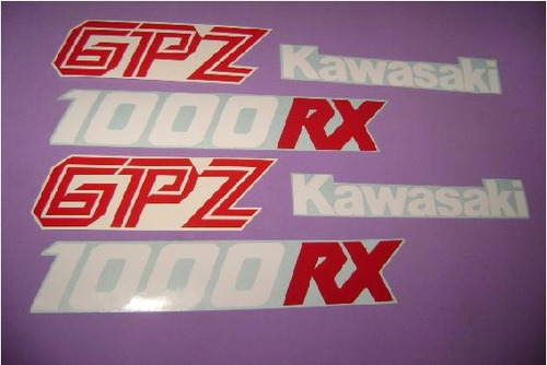 Kit De Calcomanias Para Moto Kawasaki Gpz 1000rx