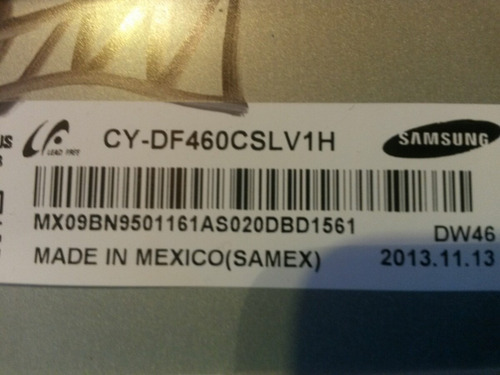 Imagen 6 de 10 de Tira De Led Samsung Un46eh5300 De 6led Precio X Unidad