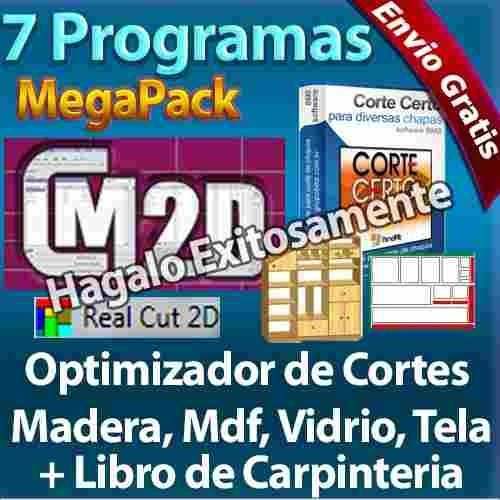 Optimizada De Cortes Para Laminas: Madera, Mdf, Vidrio Telas