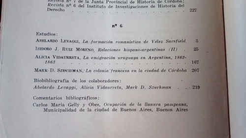 Imagen 3 de 4 de Revista Historica Año Ii Nº 6 Enero Junio 1980 Inst. Hist.