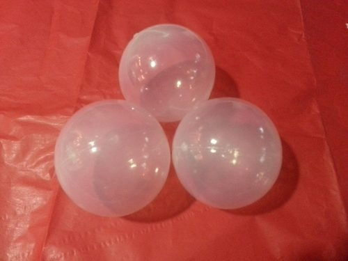 Pelotitas Para Pelotero X 300 Dir Fabrica Transparentes