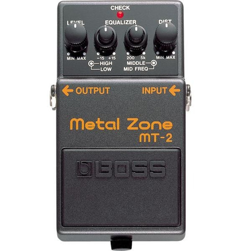 Imagen 1 de 7 de Pedal De Efecto Para Guitarra Boss Mt-2 Metal Zone