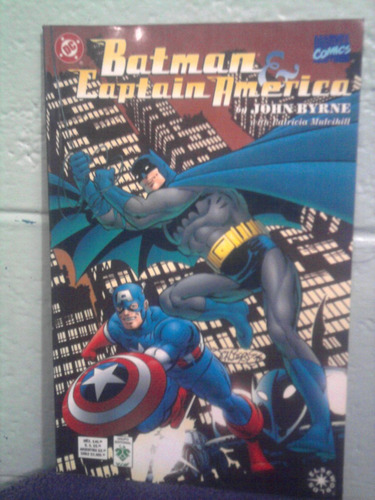 Dc Comics Batman Vs Capitan America Vid Marvel Crossover