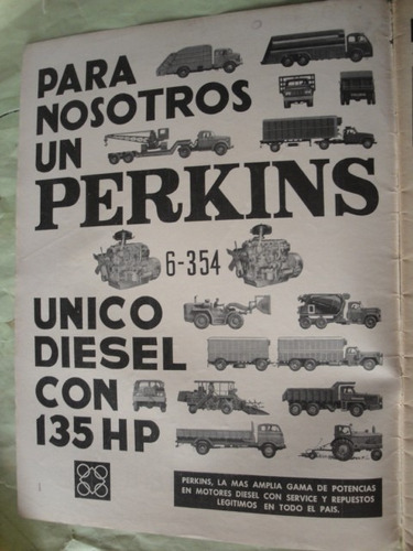 Publicidad Motor Perkins Año 1967