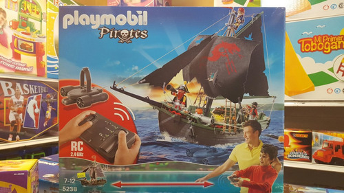 Barco Pirata Playmobil A Radio Control!!!