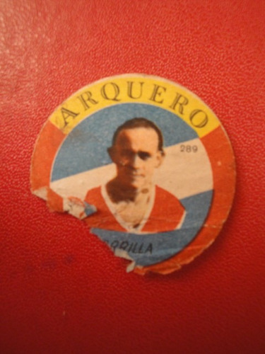 Figuritas Arquero Zorrilla De Independiente 289 Año 1959
