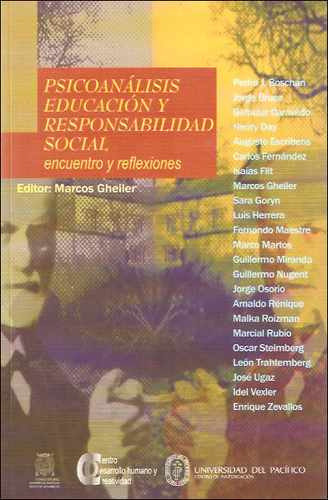 Psicoanalisis Educacion Y Responsabilidad Social _ Gheiler