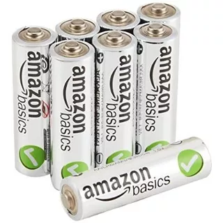 Amazonbasics Rendimiento Pilas Alcalinas Aa (paquete De 8)