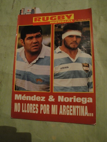 Revista Rugby Mundial 54 Los Pumas All Blacks Mendez Hindu